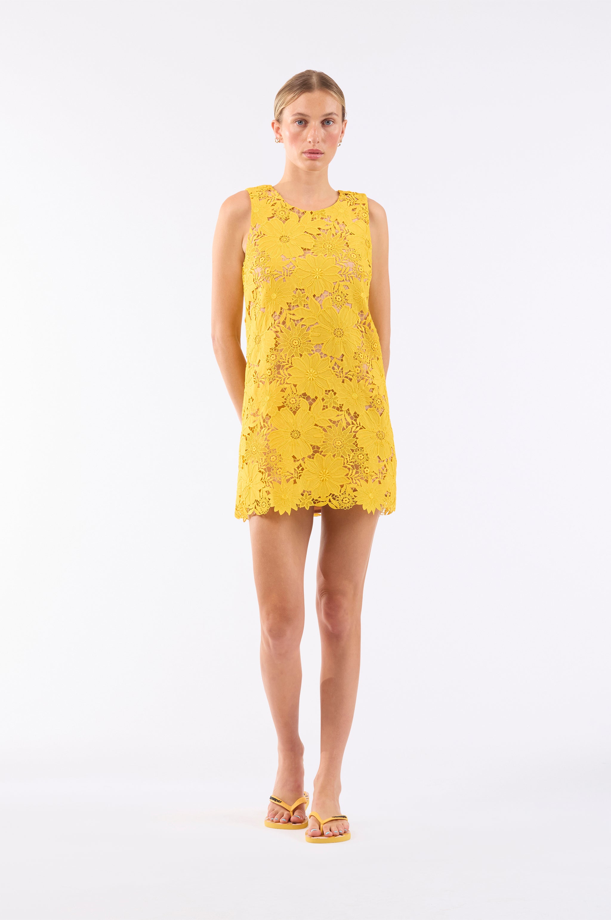 Sunflower Shifter Dress