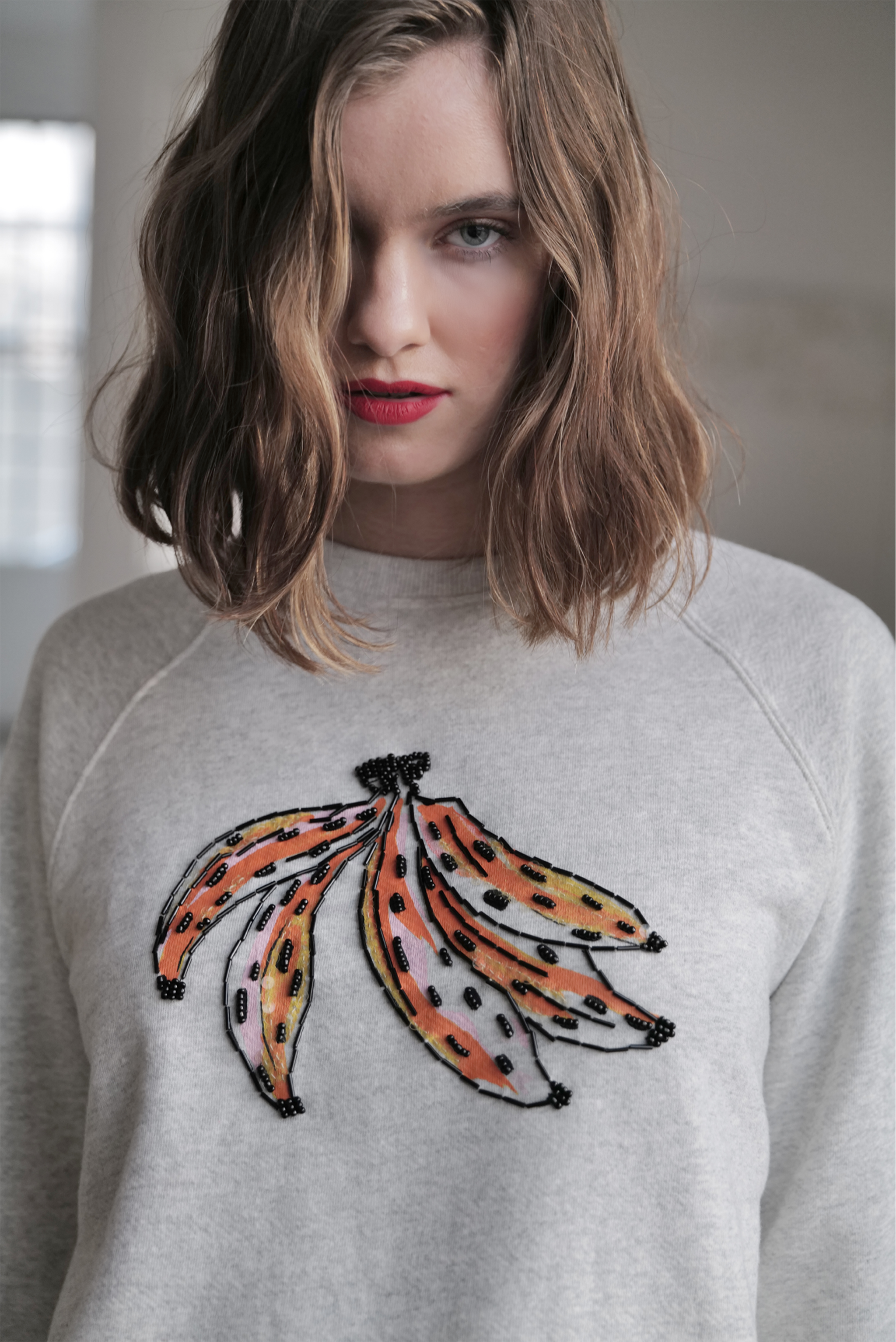 Beaded Bananas Sweatshirt