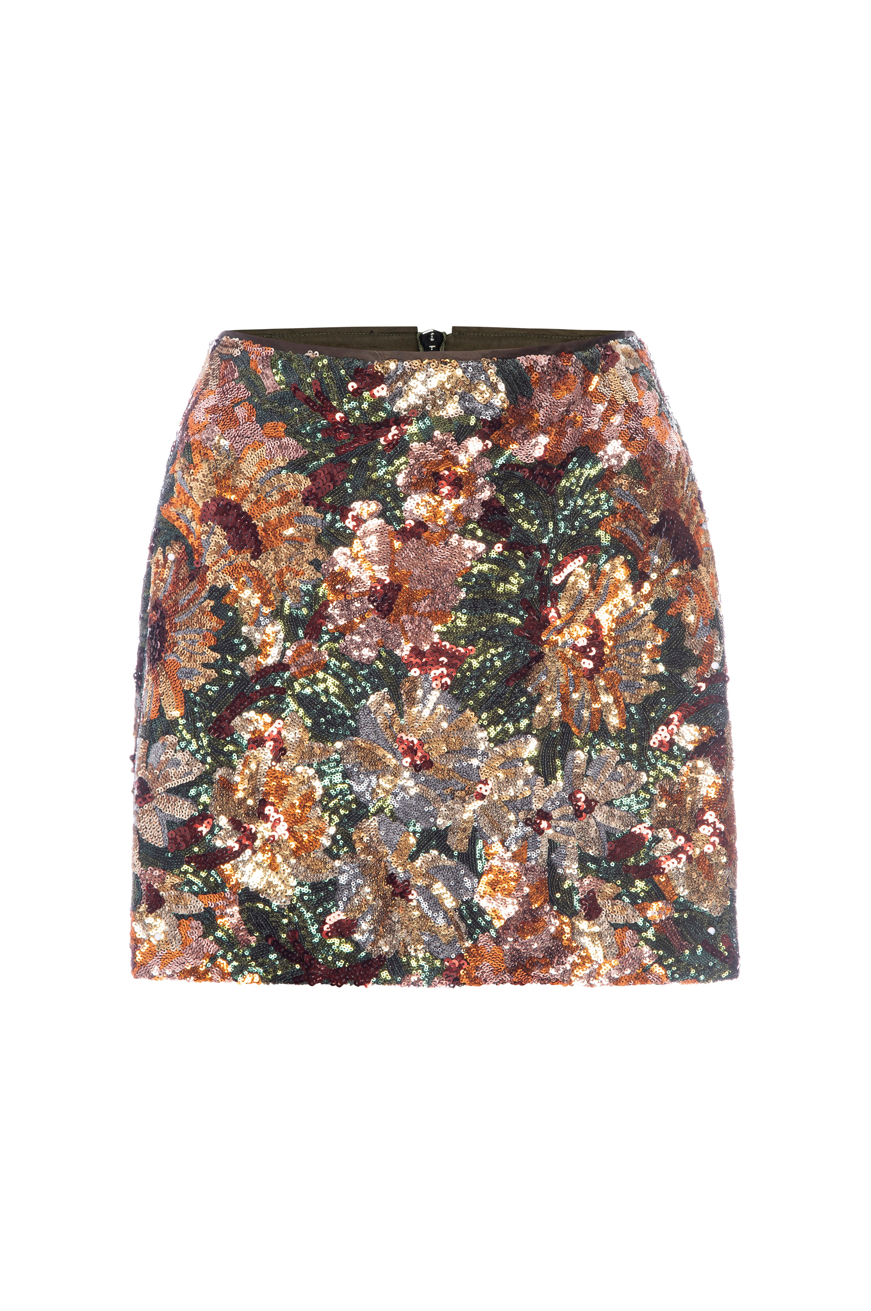 Le Superbe Fall Floral Skirt