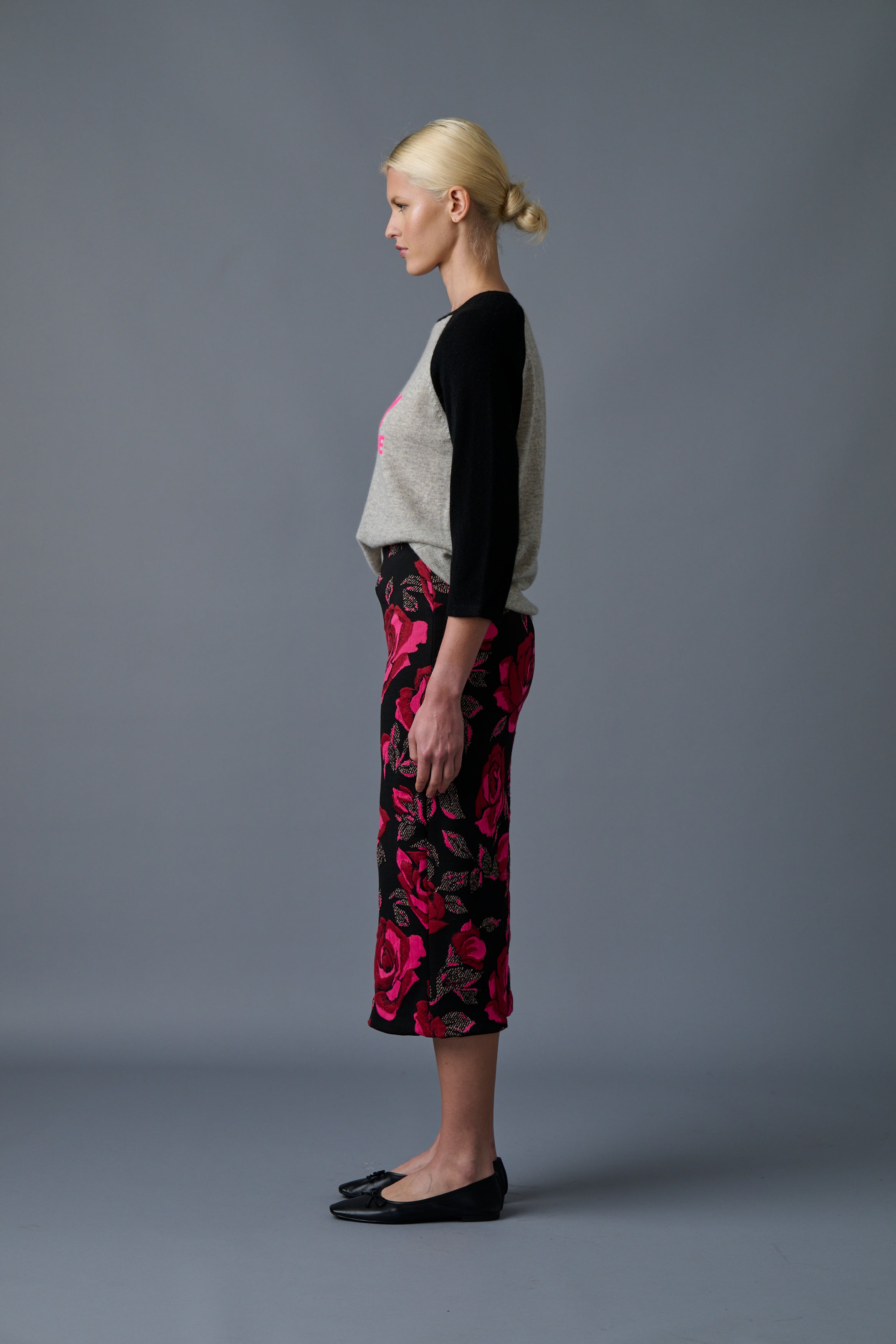 le superbe rose avenue liza skirt